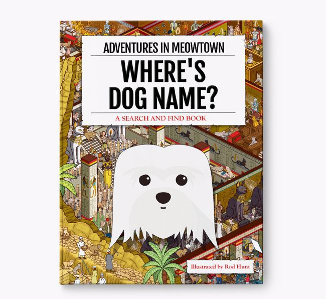 Personalised Coton De Tulear Book: Where's Dog Name? Volume 2